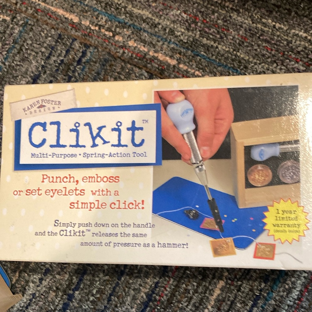 Brand New Clik It tool